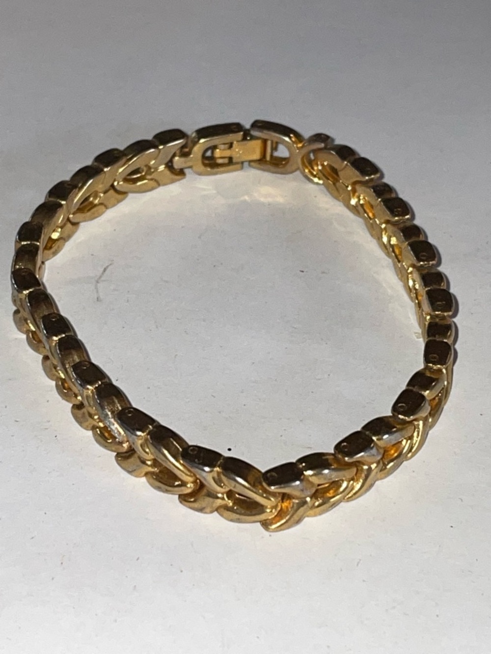 Gold Link Chain Bracelet - Classic Polished Finish